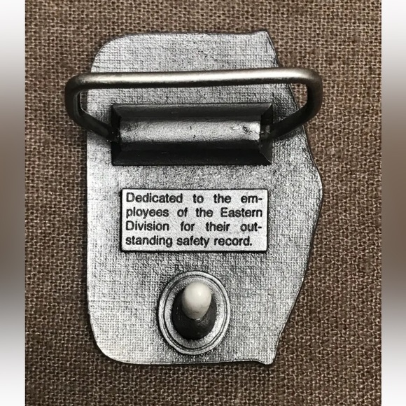 Lot of 4 Vintage 1980s Peabody Coal Company Training Safety Award Belt Buckles - Picture 11 of 14